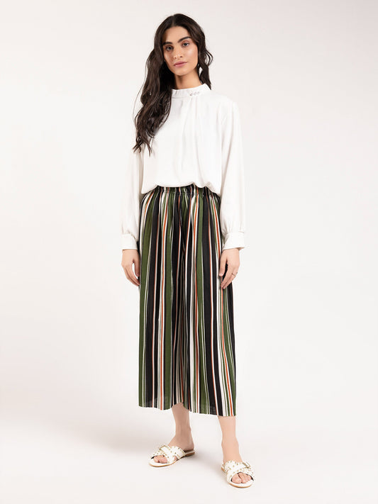 Limelight - Striped Culotte Pants