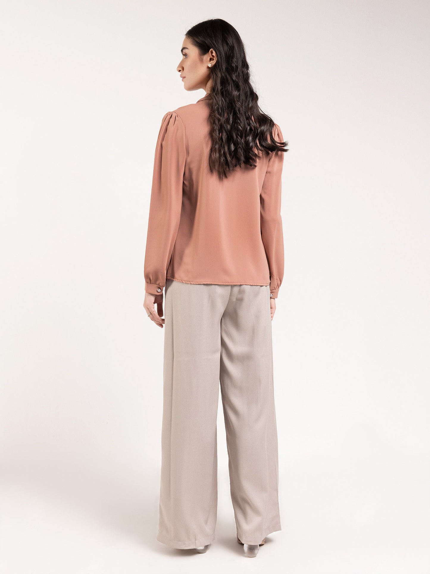 Limelight - Plain Pleated Top
