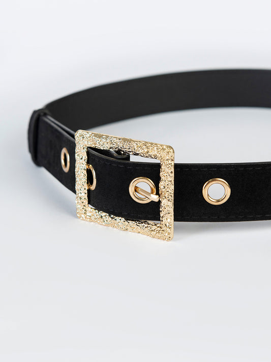 Suede Texture Belt