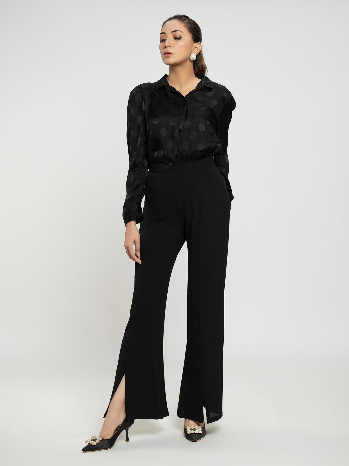 Limelight - Silk Buttoned Shirt