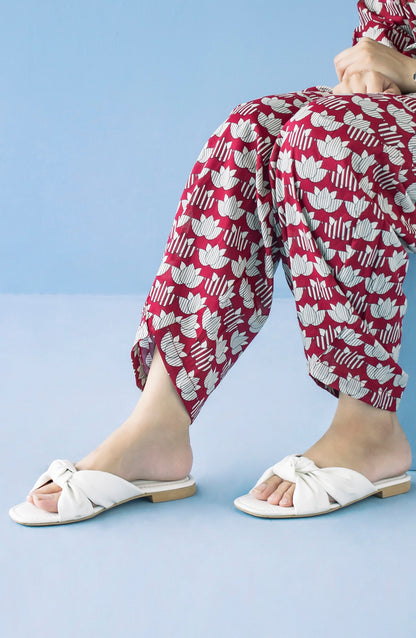 Orient - Stitched Bottoms 1 Piece Printed Cambric Trouser