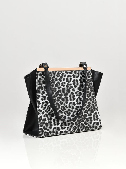 Limelight - Printed Trapeze Handbag