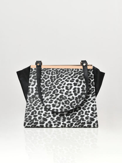 Limelight - Printed Trapeze Handbag