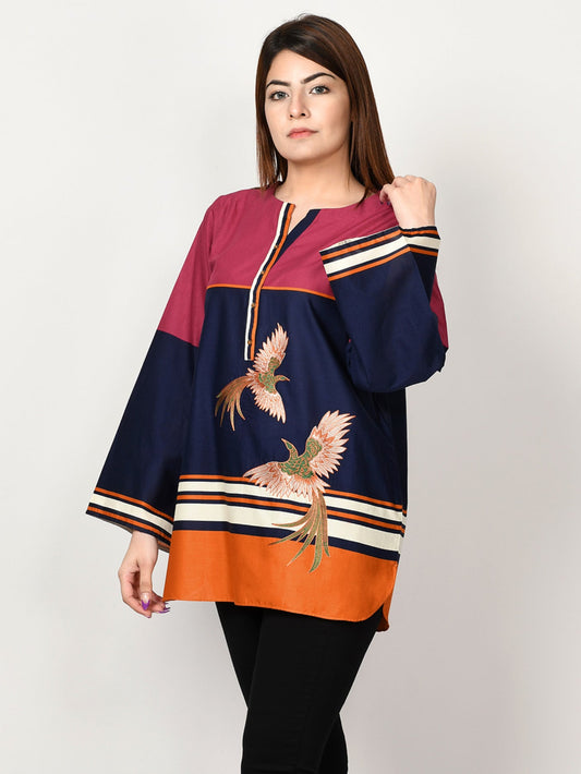 Limelight - Embroidered Top