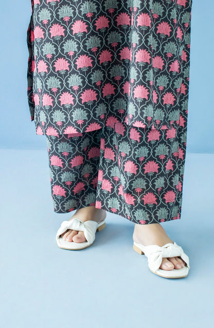 Orient - Stitched Bottoms 1 Piece Printed Cambric Trouser