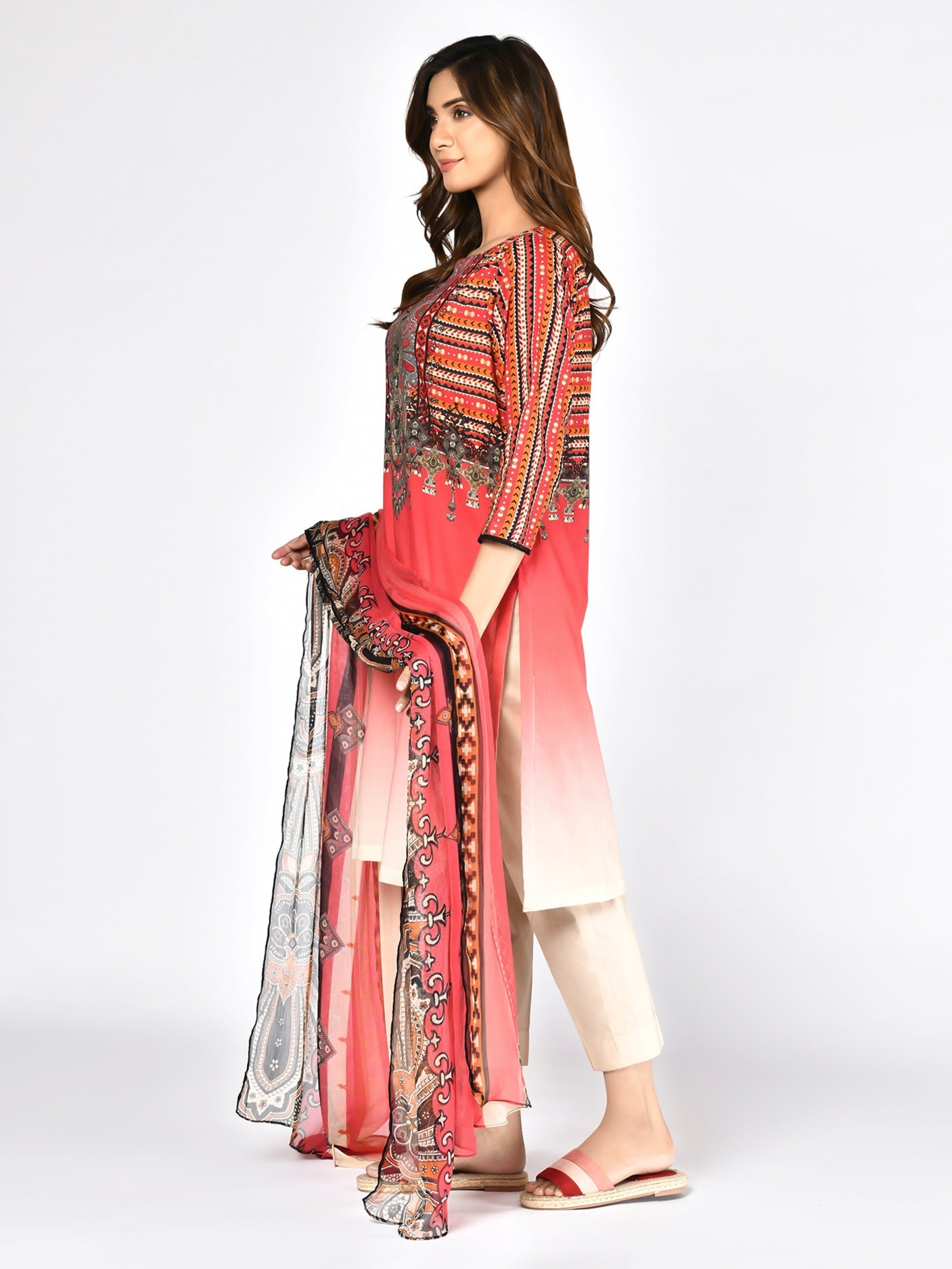 Limelight - Printed Lawn 2Piece Suit