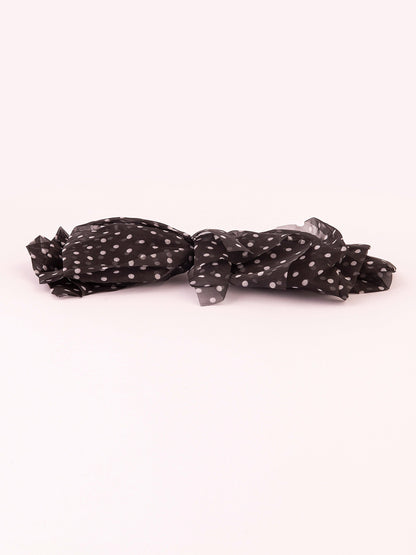 Limelight - Printed Bow Barrette Clip