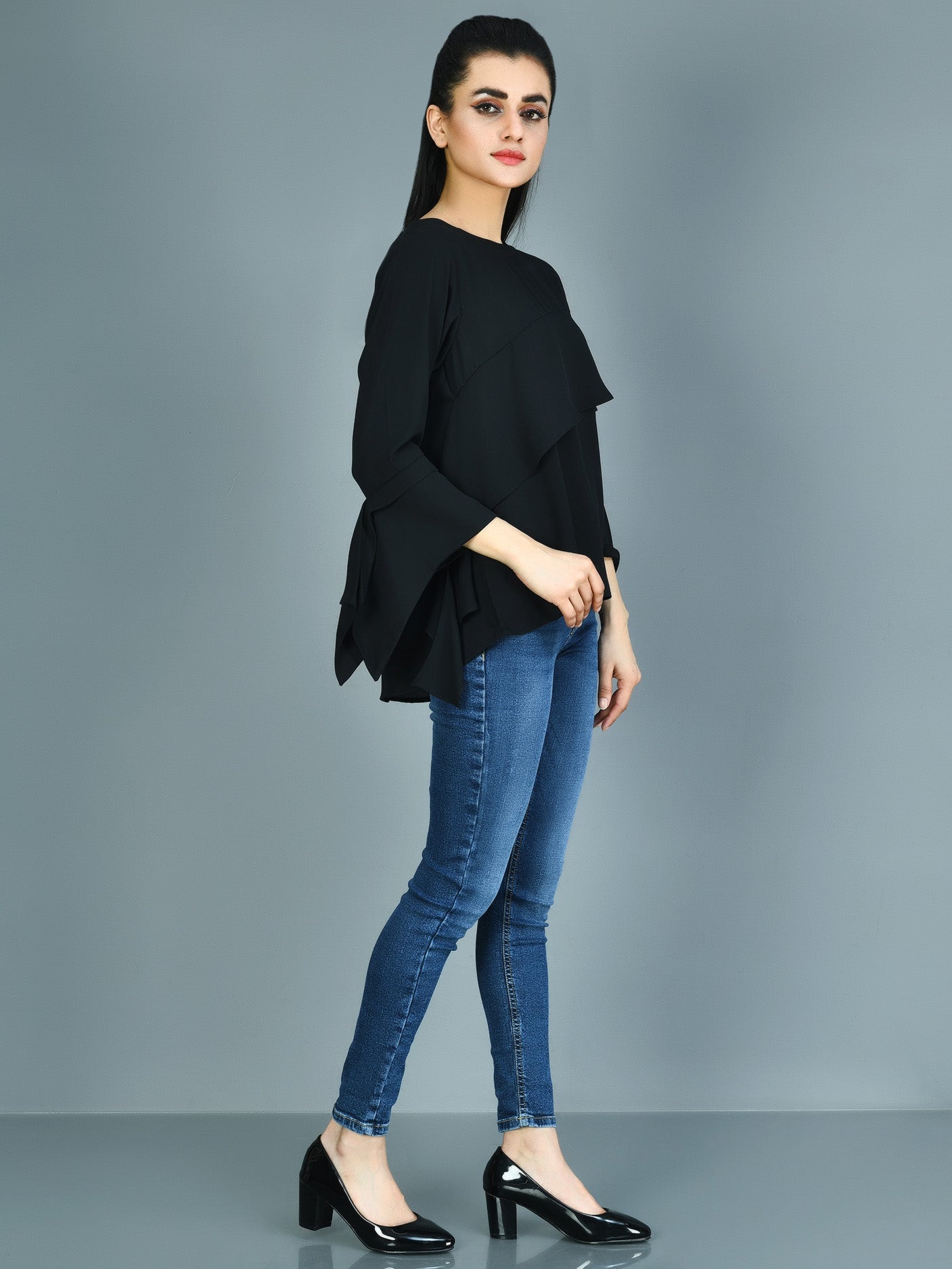 Limelight - Ruffled Top