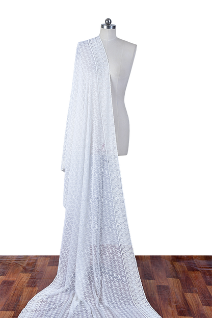 Adan's Libas - Cernwal - Chikankeri Chiffon Dupatta
