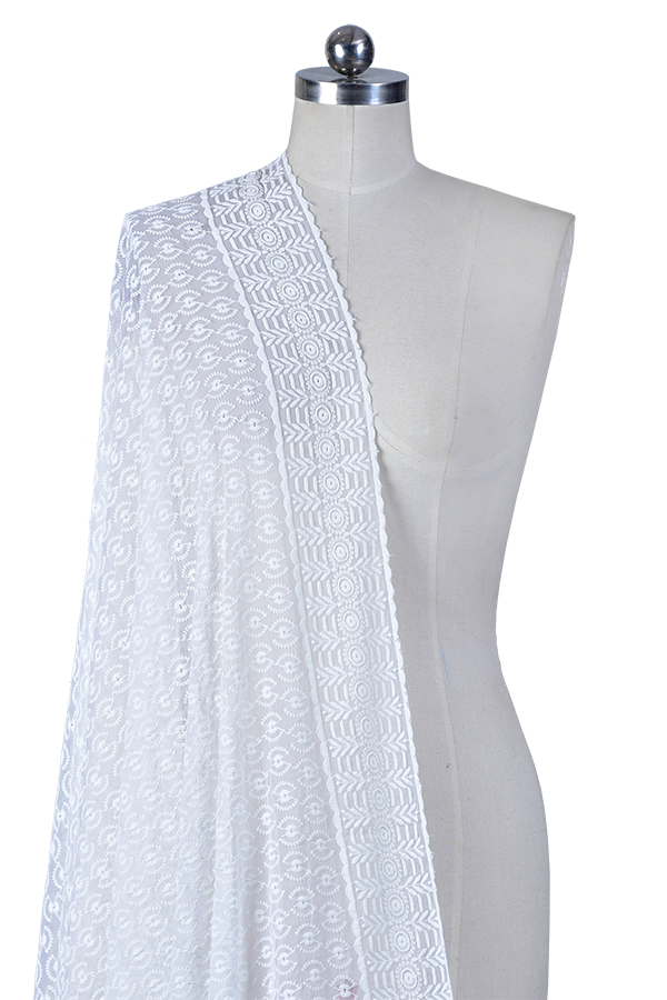 Adan's Libas - Cernwal - Chikankeri Chiffon Dupatta
