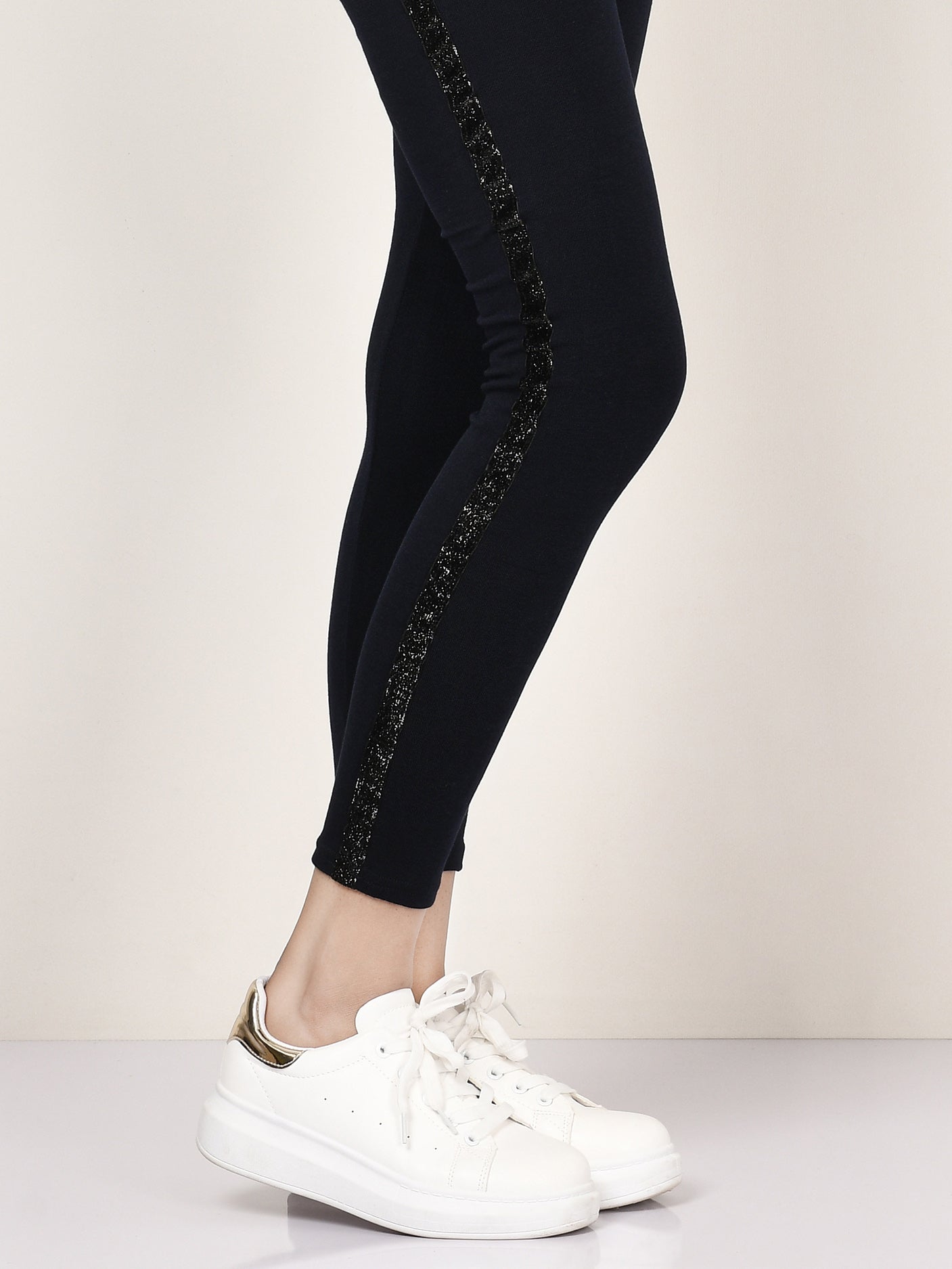 Limelight - Shimmer Striped Tights