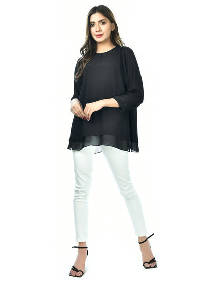 Limelight - Plain Chiffon Top