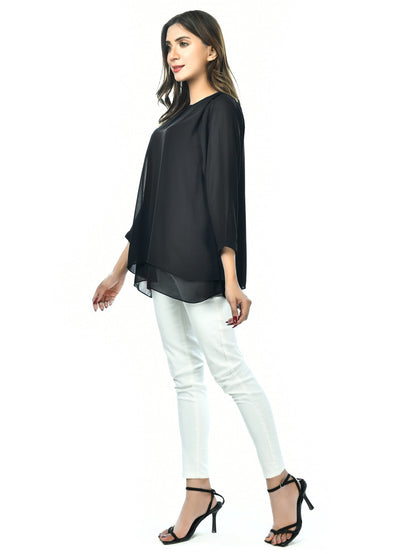 Limelight - Plain Chiffon Top