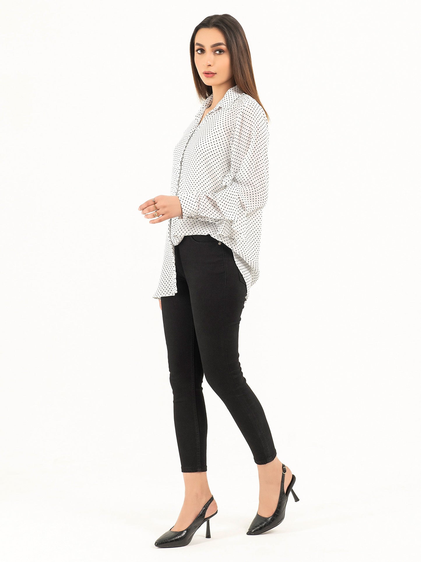 Limelight - Printed Chiffon Top