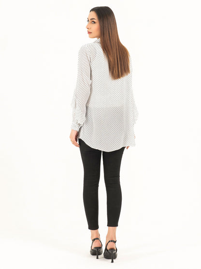 Limelight - Printed Chiffon Top