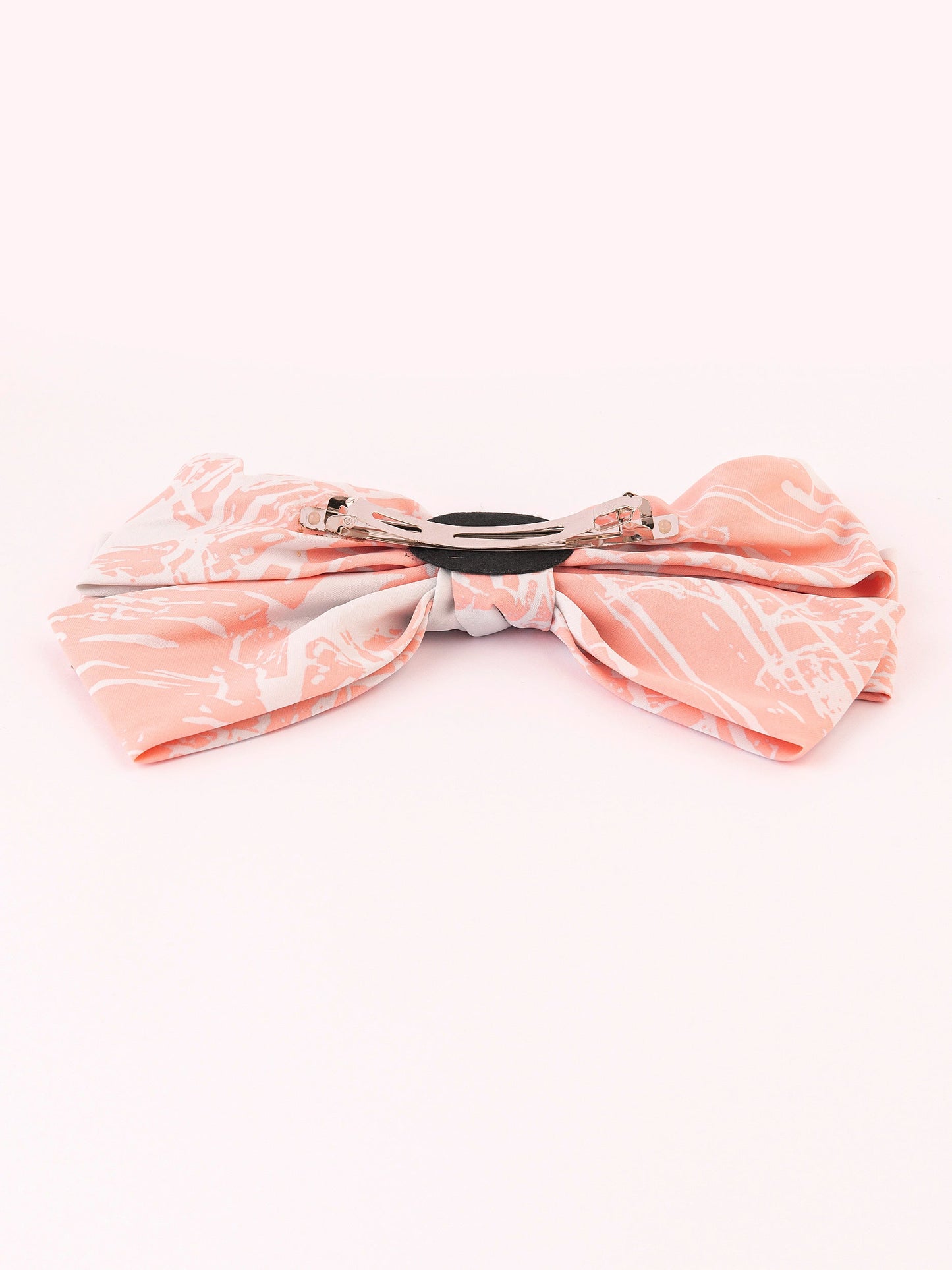 Limelight - Printed Bow Barrette Clip