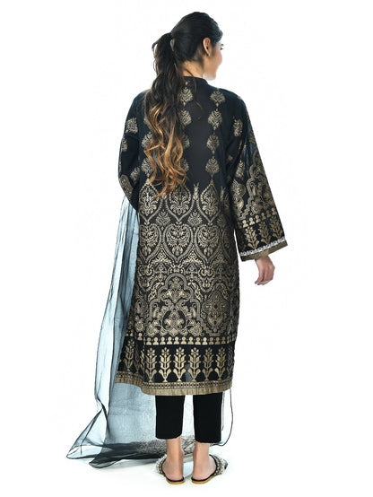 Limelight - Embroidered Jacquard Suit