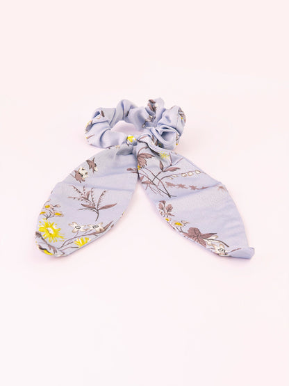 Limelight - Floral Scrunchie with Tail