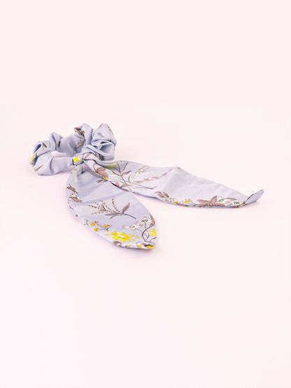 Limelight - Floral Scrunchie with Tail