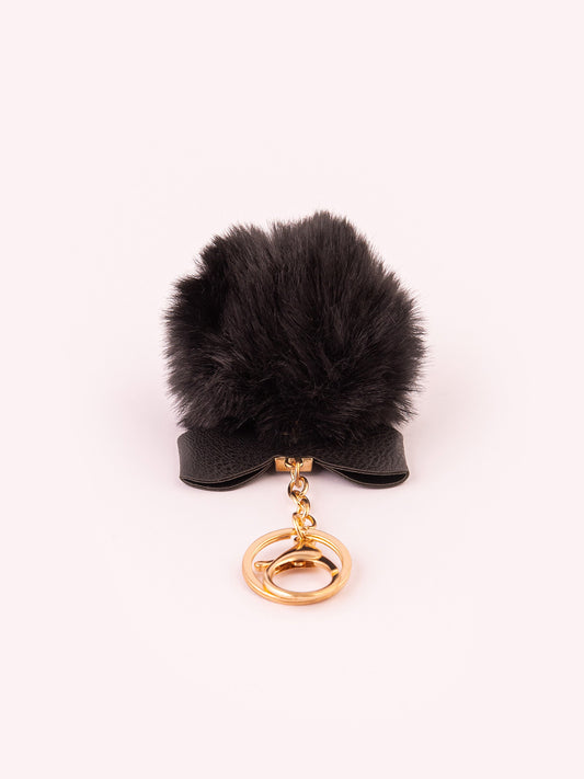 Limelight - Bow Pompom Keychain