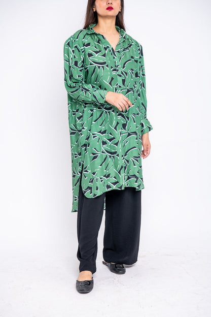 BTW - LOSE KURTA WITH ABSTRACT PETTERN