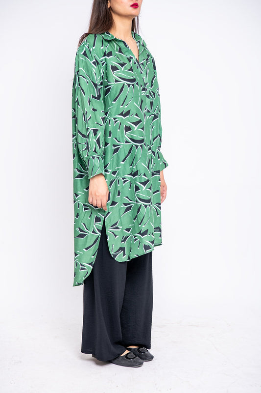 BTW - LOSE KURTA WITH ABSTRACT PETTERN