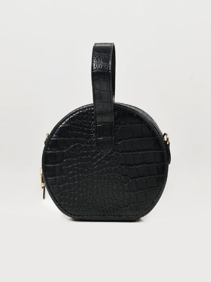 Limelight - Textured Circular Handbag