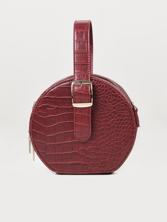 Limelight - Textured Circular Handbag