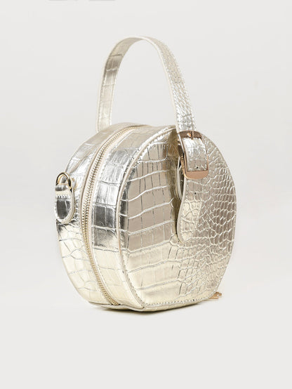 Limelight - Textured Circular Handbag