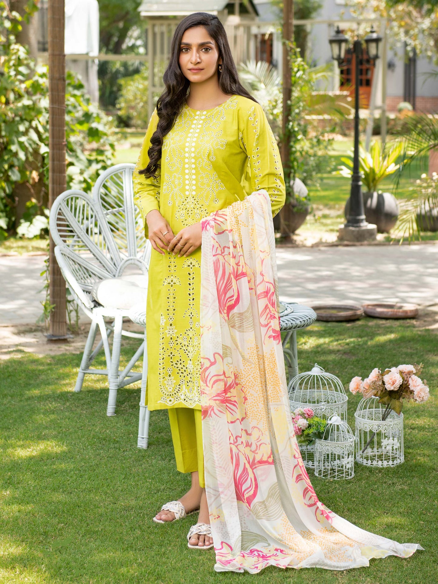 Limelight - 3 Piece Lawn Suit-Embroidered (Unstitched)