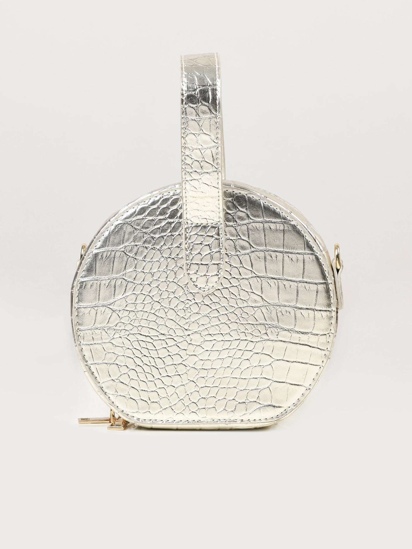 Limelight - Textured Circular Handbag