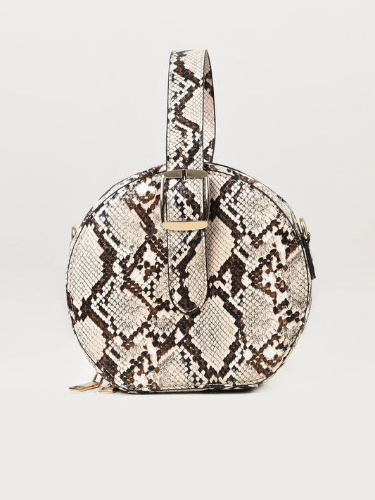 Limelight - Textured Circular Handbag