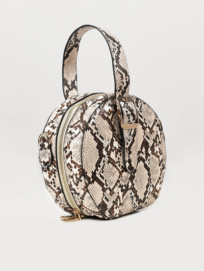 Limelight - Textured Circular Handbag