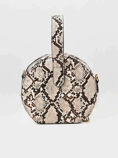 Limelight - Textured Circular Handbag