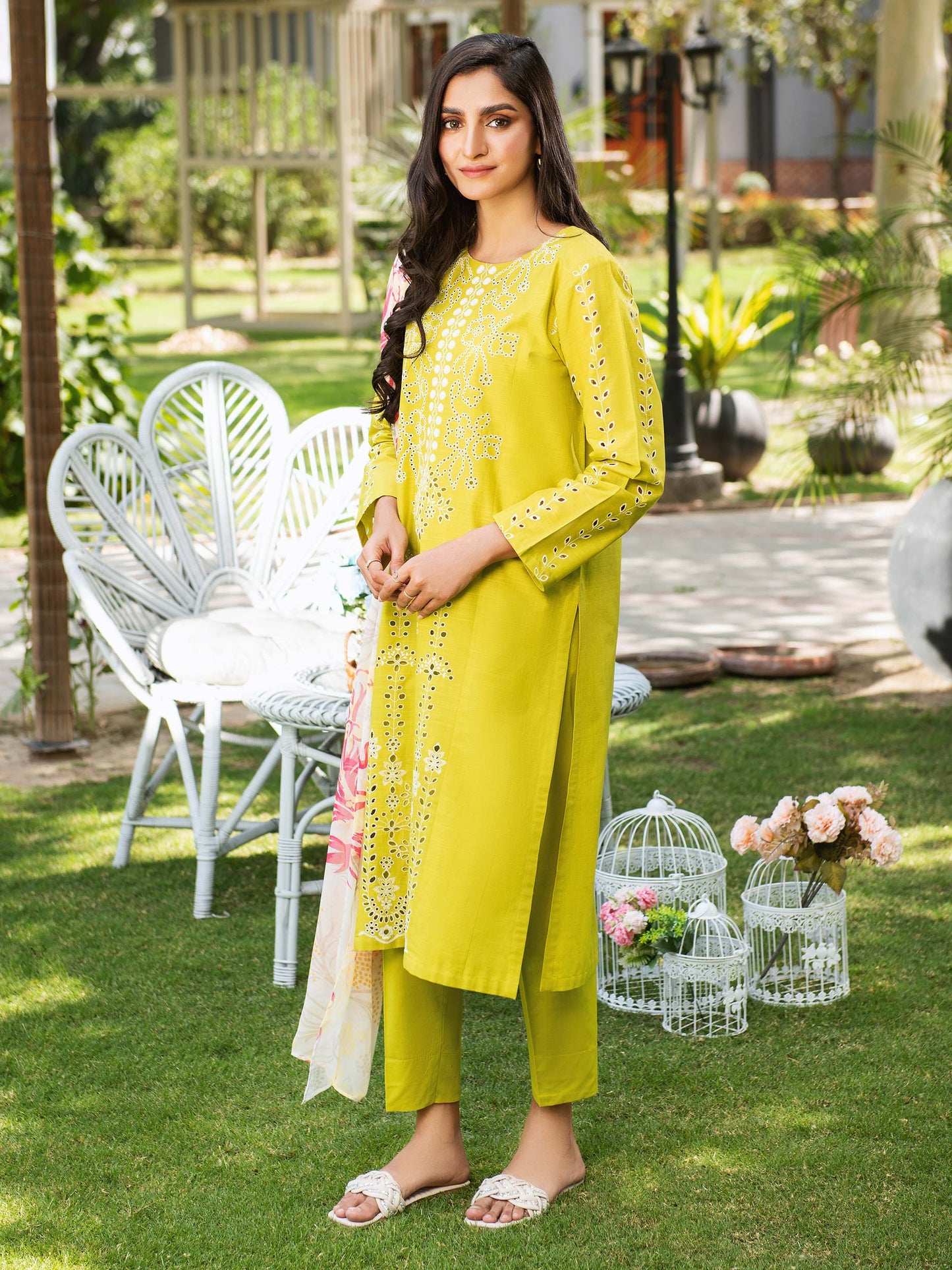 Limelight - 3 Piece Lawn Suit-Embroidered (Unstitched)