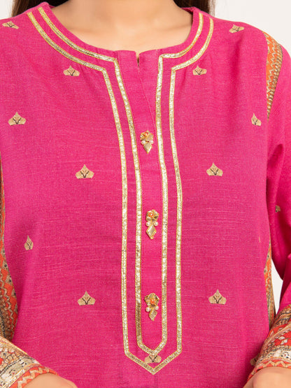 Khaddar Shirt-Printed (Pret)