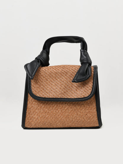 Limelight - Woven Textured Handbag