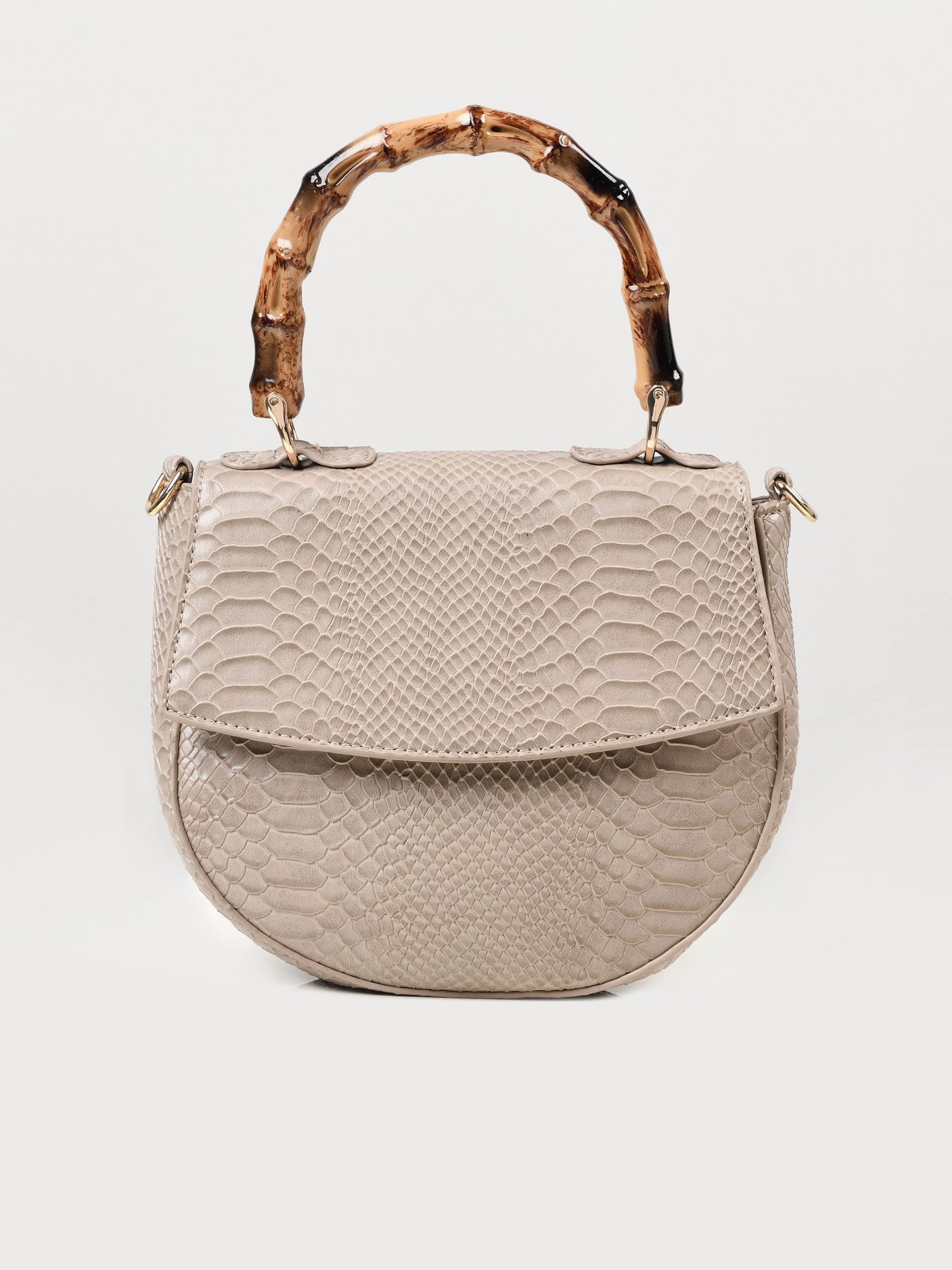 Limelight - Textured Round Bottom Handbag