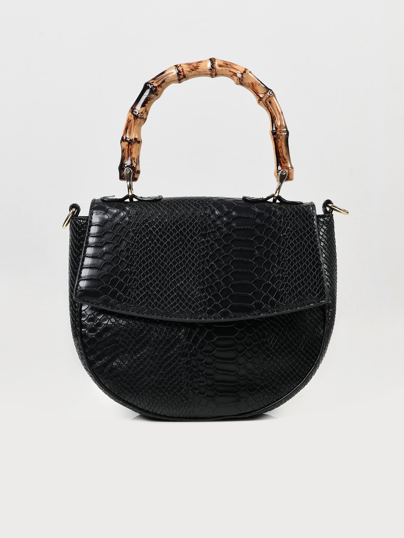 Limelight - Textured Round Bottom Handbag