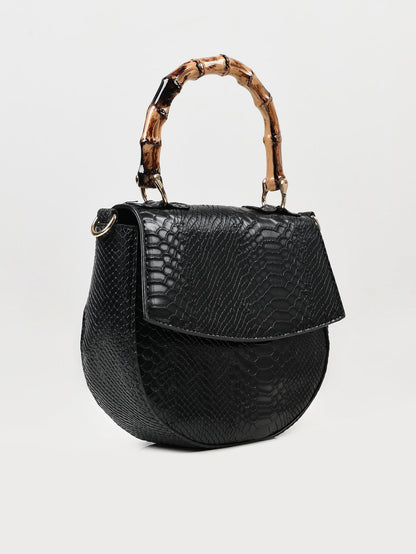 Limelight - Textured Round Bottom Handbag