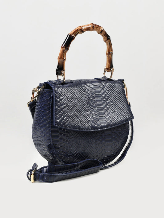 Limelight - Textured Round Bottom Handbag