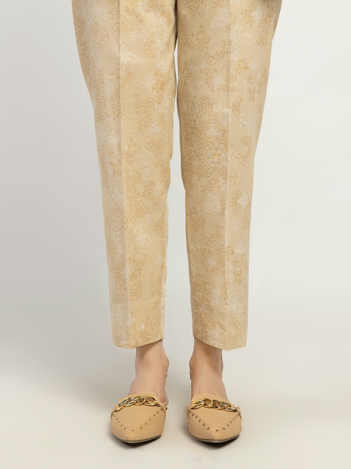 Limelight - Printed Khaddar Trousers