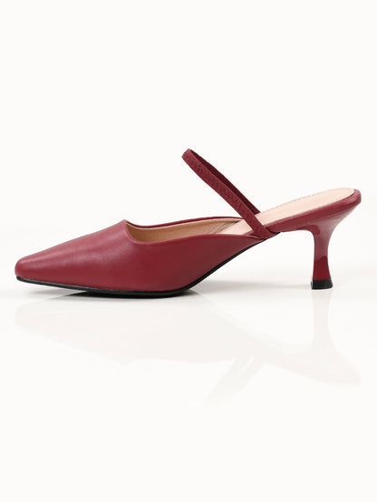 Limelight - Pointed Heels - Maroon