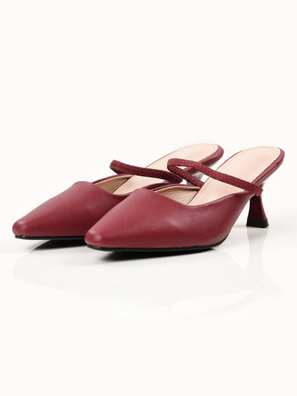 Limelight - Pointed Heels - Maroon