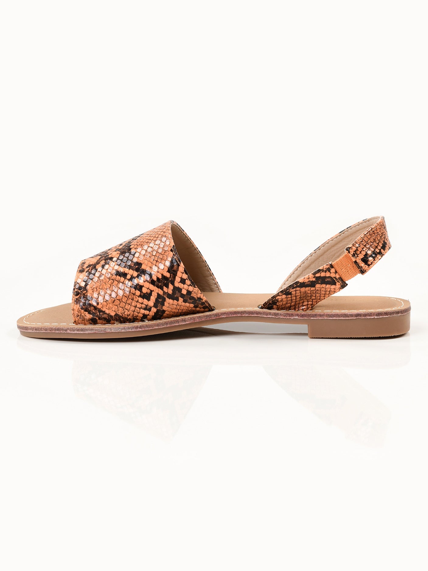 Limelight - Printed Sandals - Orange