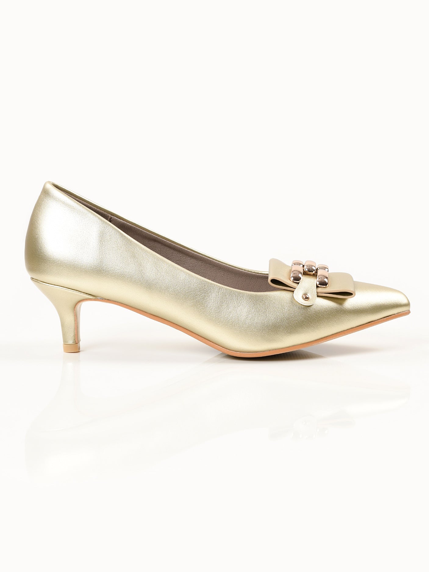 Limelight - Pointed Heels - Light Gold