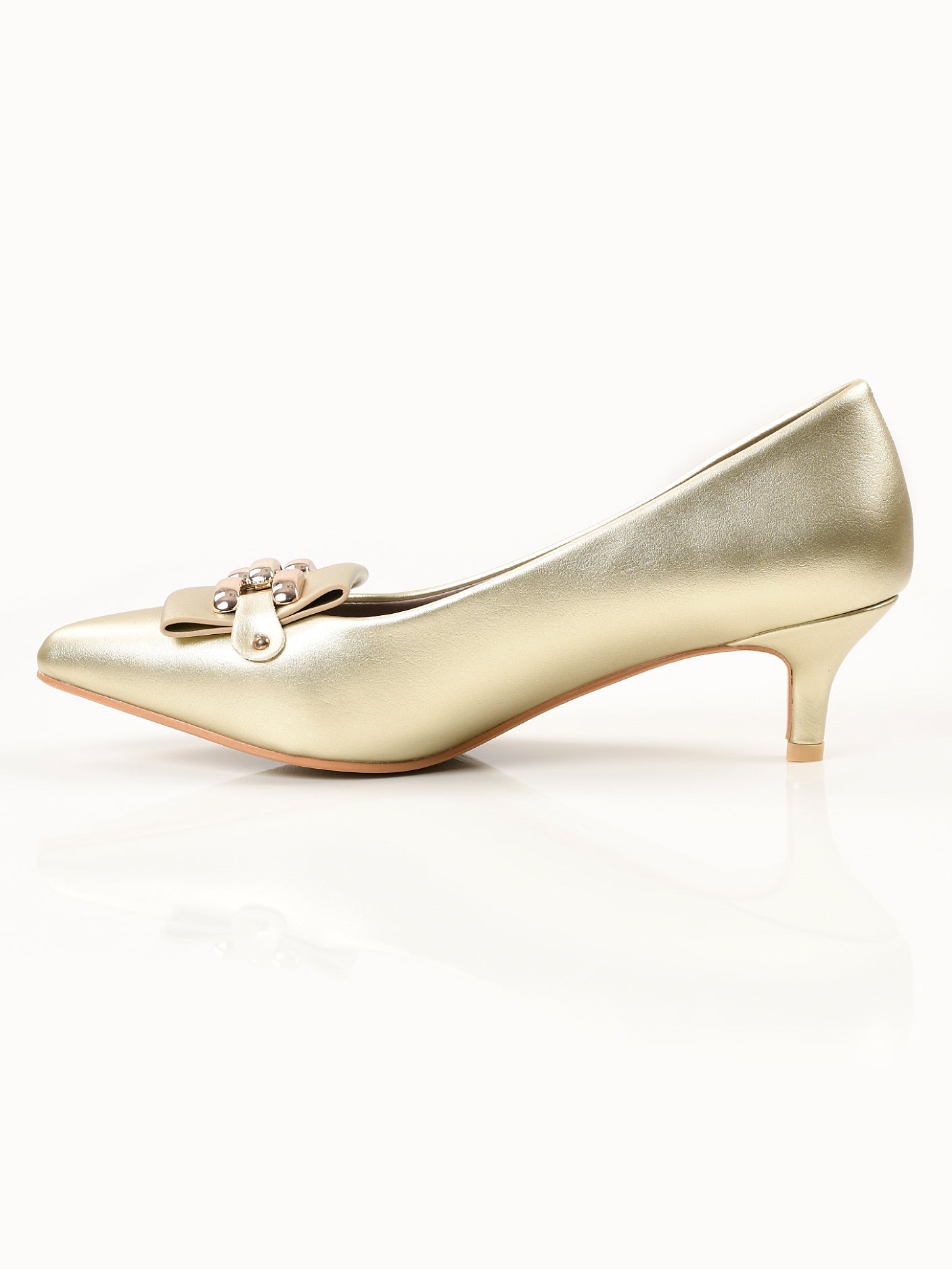 Limelight - Pointed Heels - Light Gold