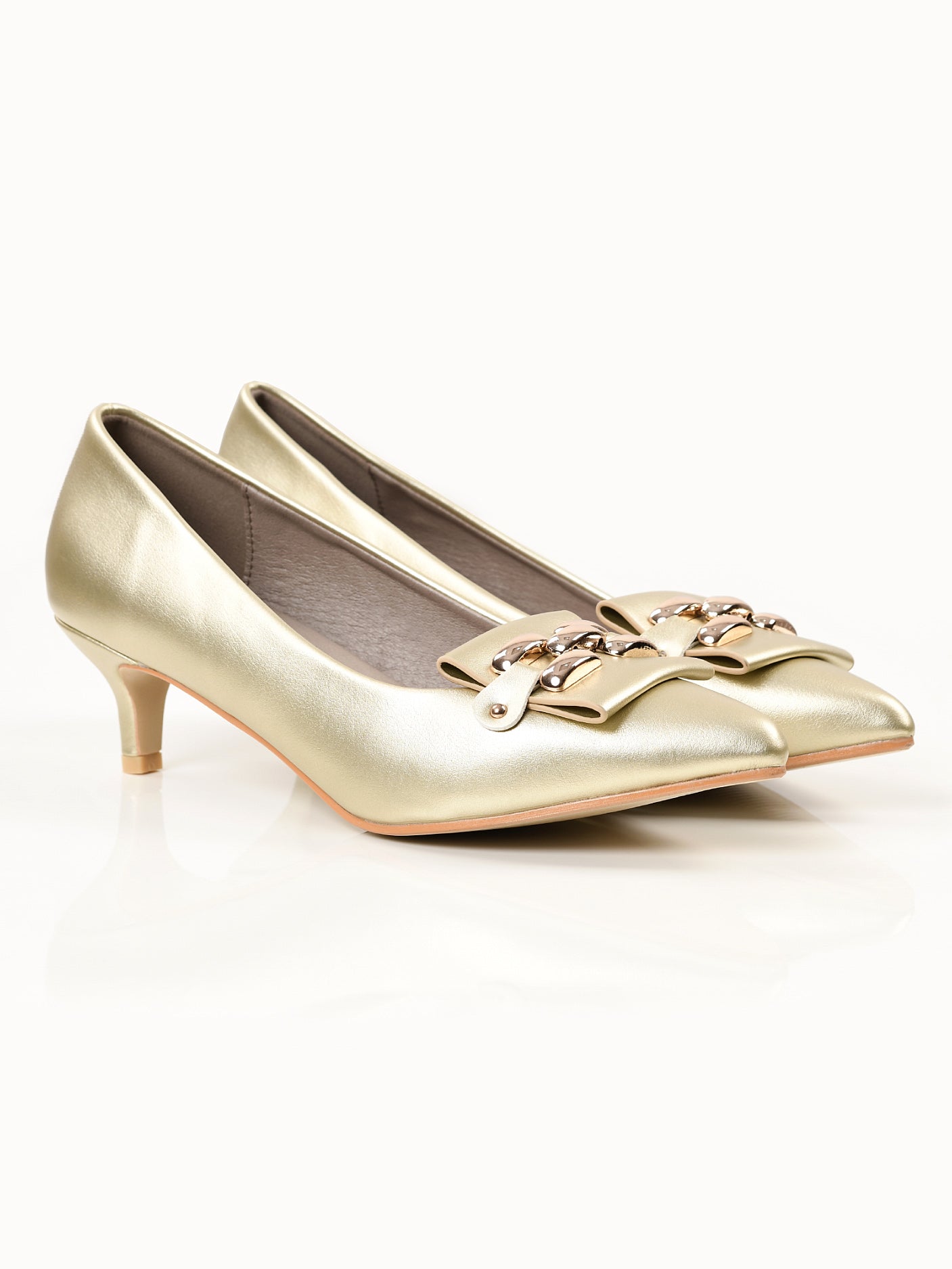 Limelight - Pointed Heels - Light Gold