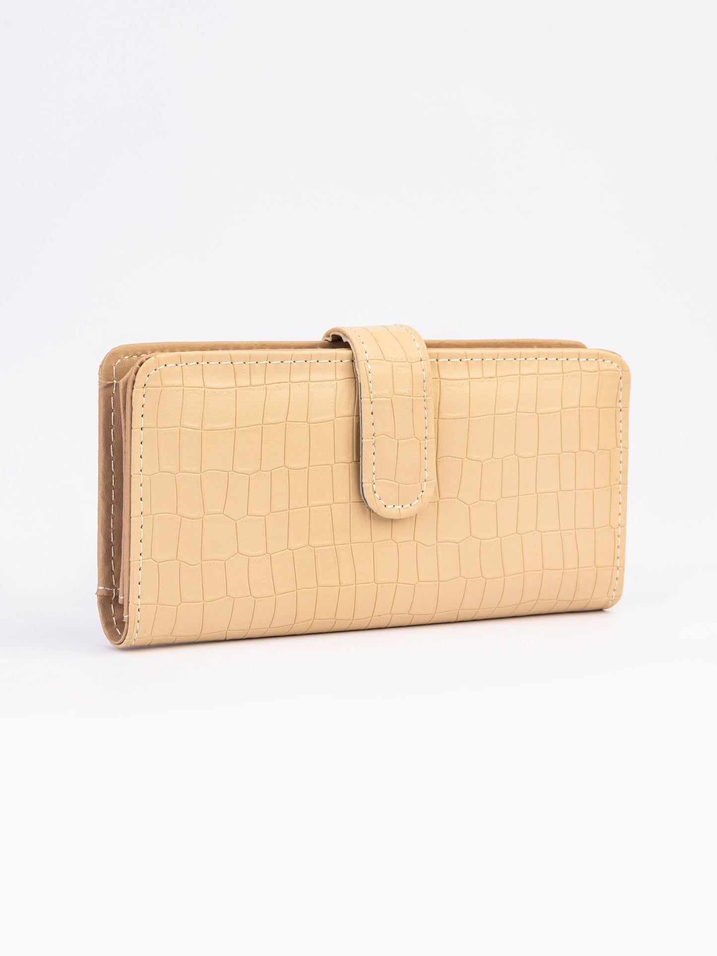 Croc Textured Wallet