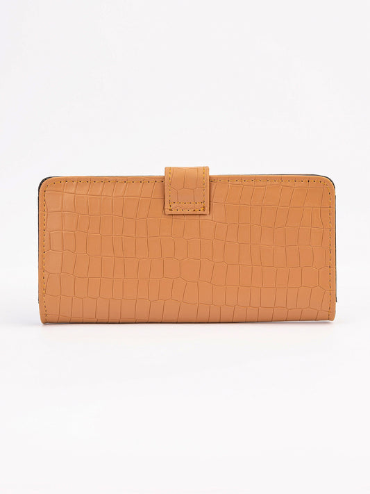 Croc Textured Wallet